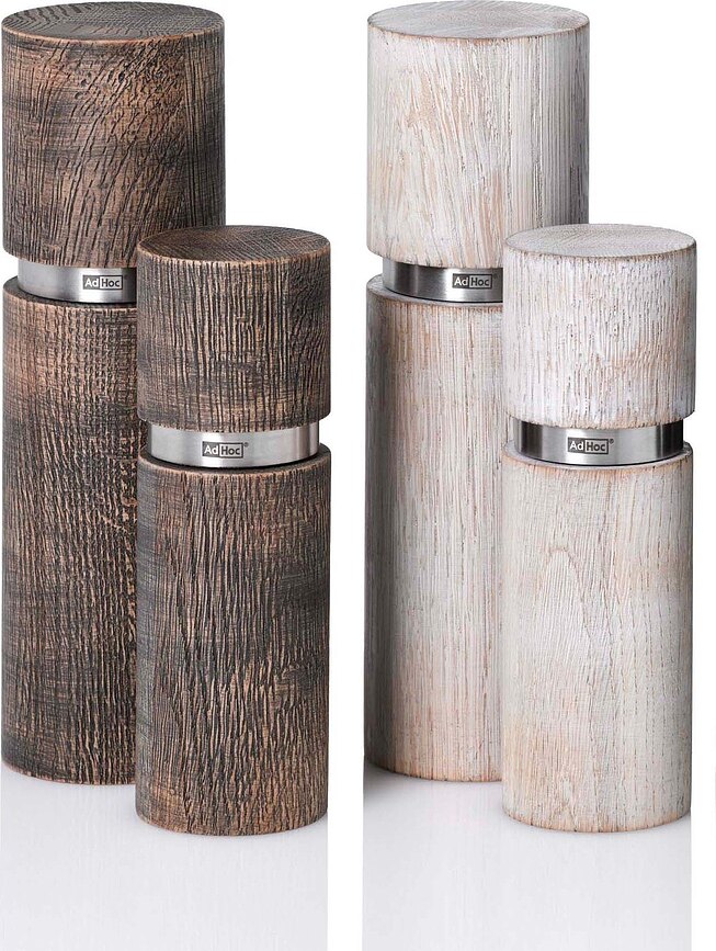 Molinillo para sal y pimienta Antique 20 cm, blanco