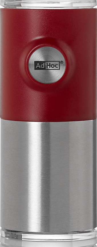 Molinillo de Sal y Pimienta magnético Pepnetic, rojo, de pared