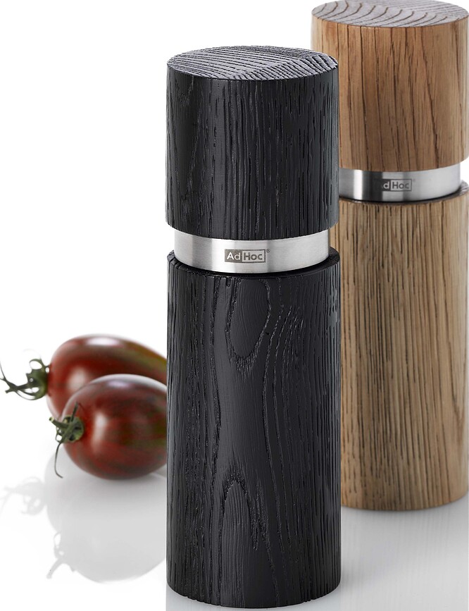 Molinillo de sal y pimienta Textura, Pack de 2