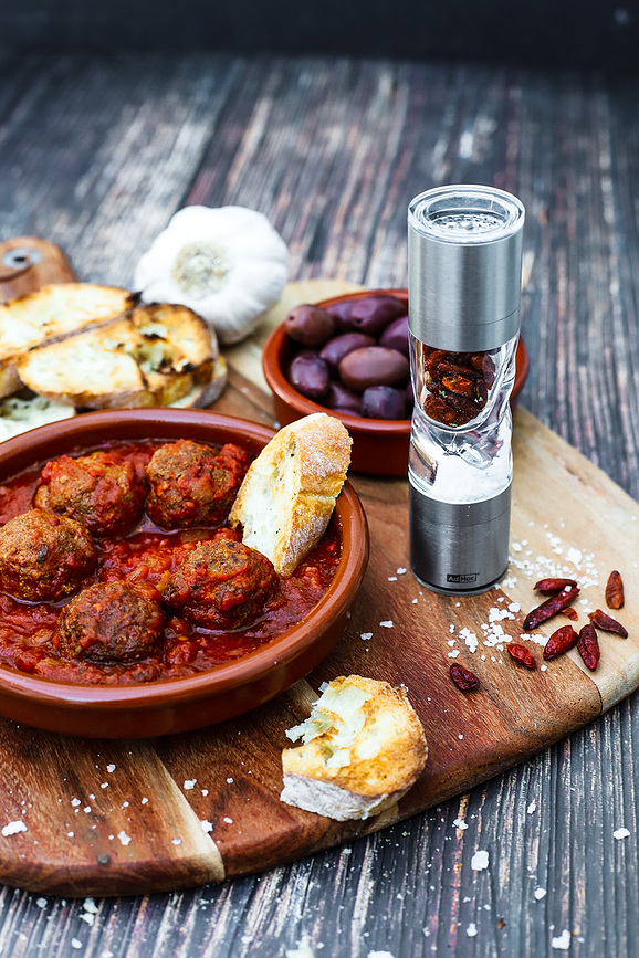 Molinillo dual para especias y hierbas Duospace, 15 cm