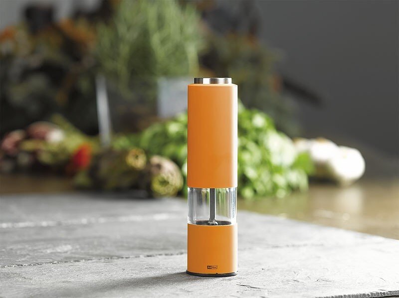 Molinillo eléctrico para pimienta y sal Tropica, blanco