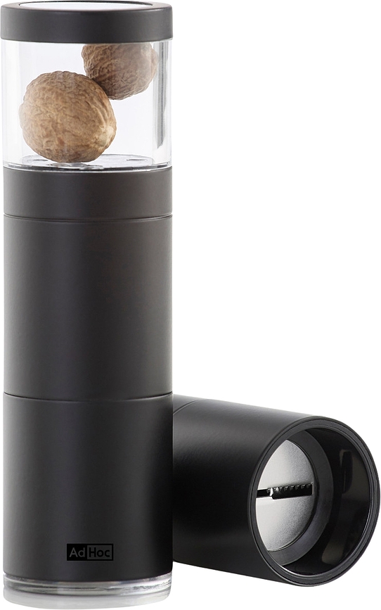 Molinillo para nuez moscada Muskatino, negro
