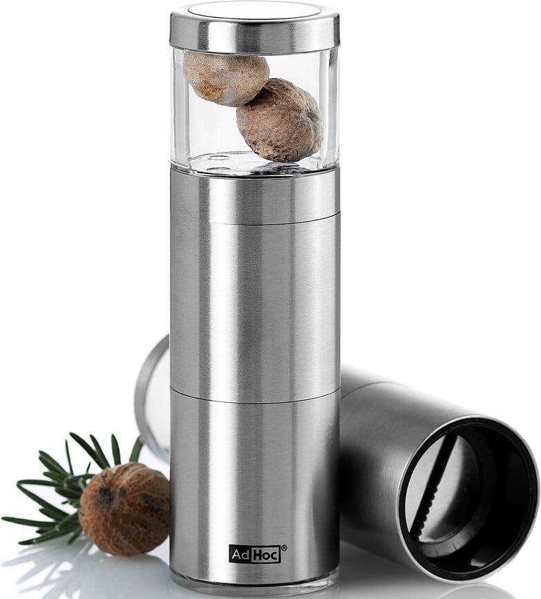 Molinillo para nuez moscada Muskatino, negro