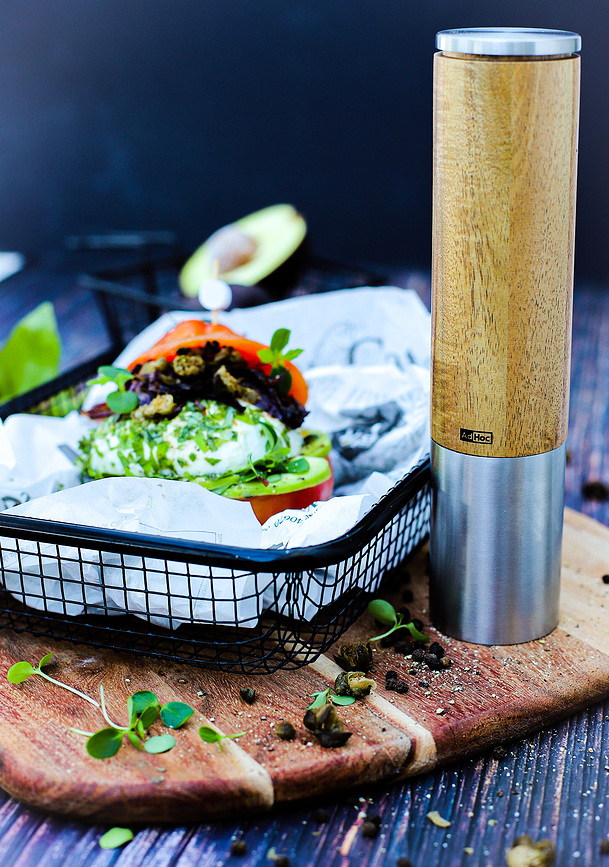 Molinillo para sal o pimienta eMill.5, negro