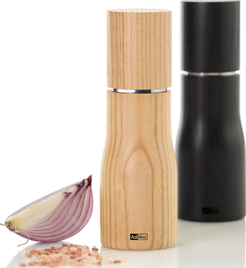 Molinillo de fresno oscuro Levo S, para sal o pimienta