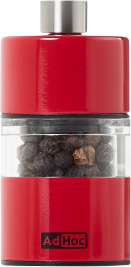 Molinillo para sal o pimienta Minimill, 6,2 cm, rojo