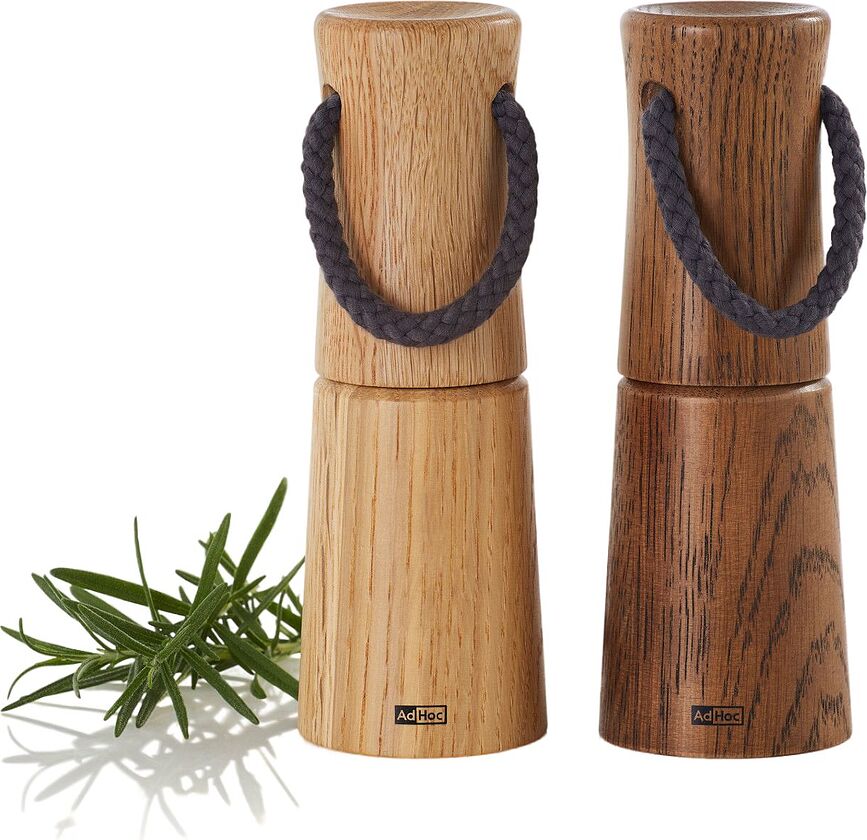 Molinillo para sal o pimienta Yaso, 17 cm, roble oscuro