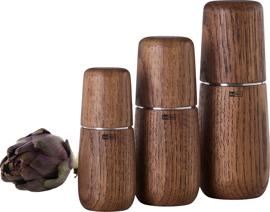 Molinillo de roble claro Yono XS, para sal o pimienta