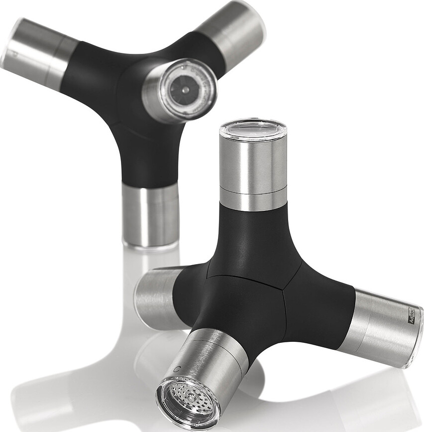 Molinillos de especias Giant, magnéticos, 4 en 1