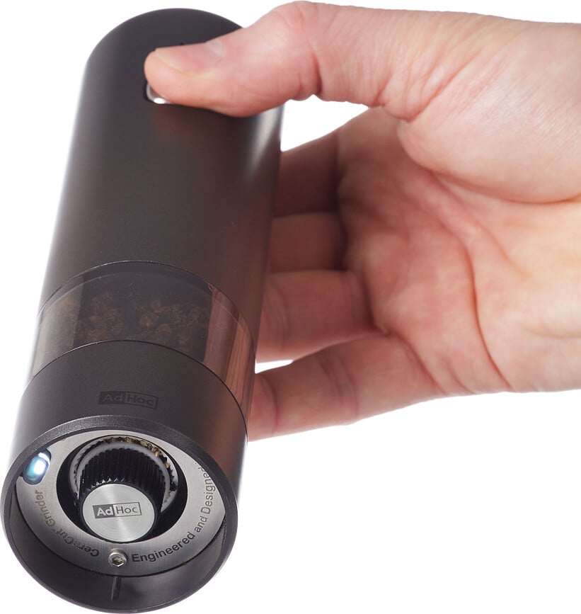 Molinillos para sal y pimienta iMill, plateados, 2 unidades