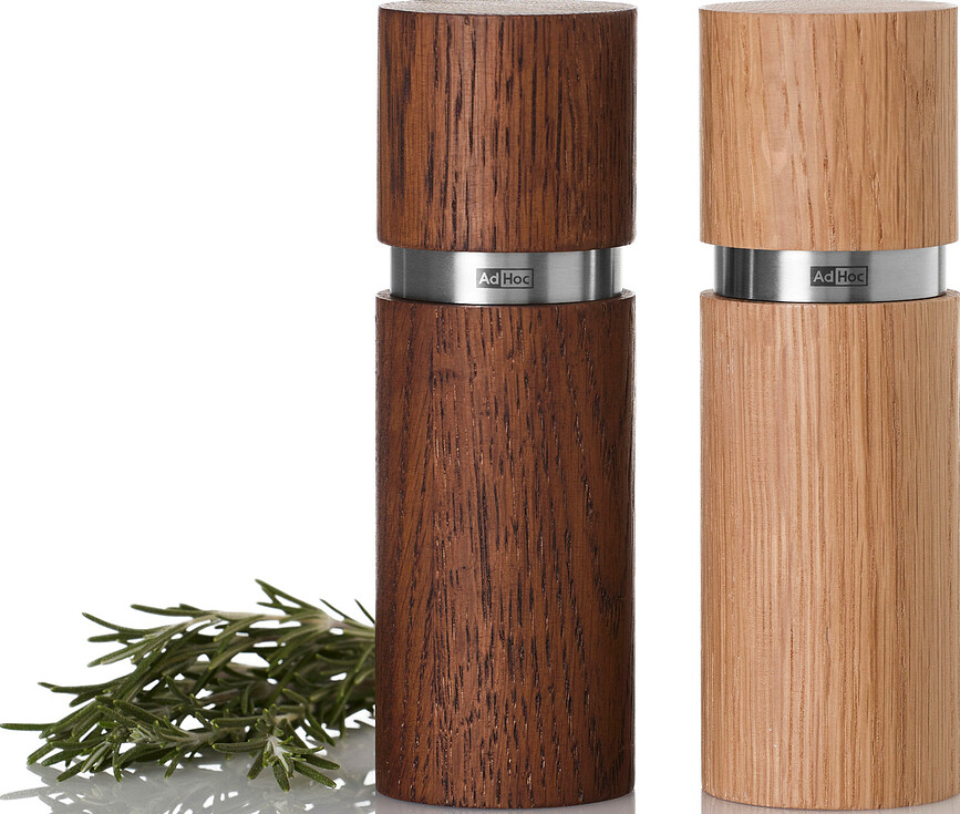 Molinos de sal y pimienta Textura S, Set de 2 piezas