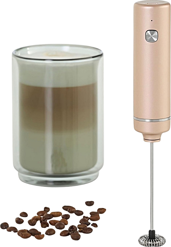 Moro Mousseur pour lait et sauces, rose clair