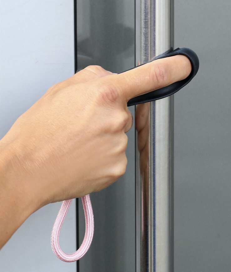 SafetyTouch Prstna zaščita, higienična, roza