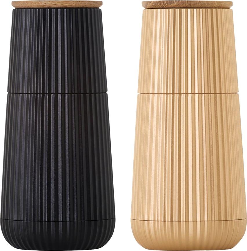 Scape Mlinci za sol i papar crni i zlatni 2 kom.