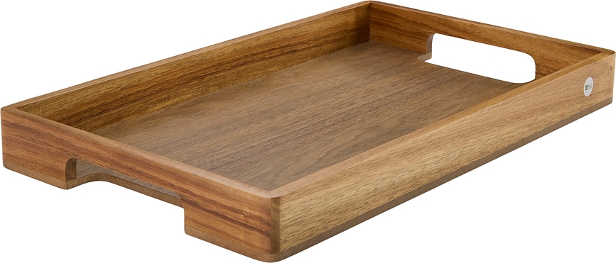 Serve Tablett 30 x 50 cm aus Holz