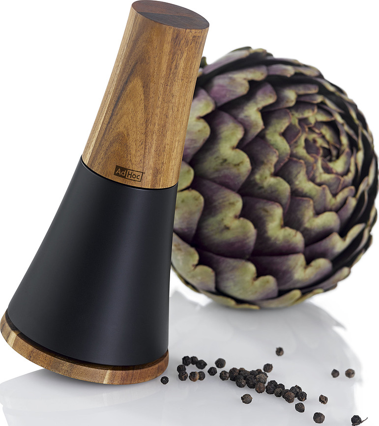 Spin Moulin à sel ou à poivre rotatif