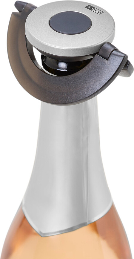 Tapón para Champán Gusto, negro y dorado