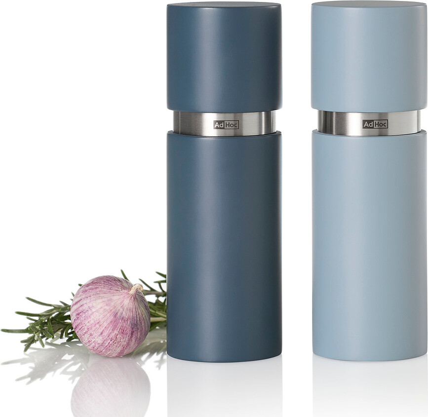 Textura S Mlinček za sol ali poper, temno moder