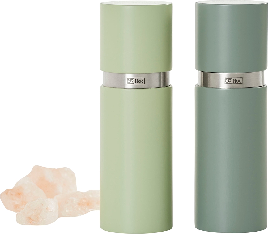 Textura S Mlinčki za sol in poper, hrastov les