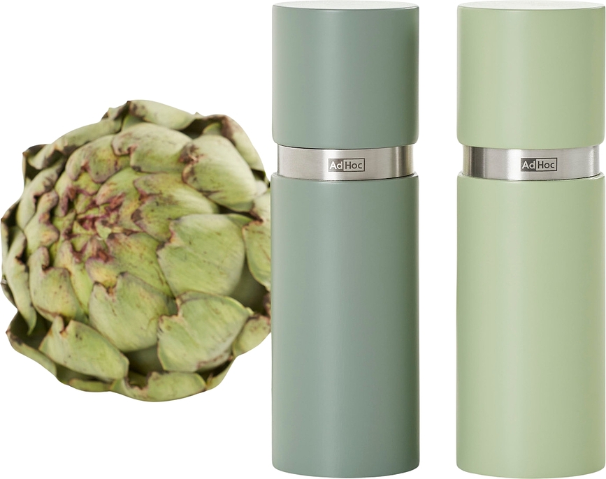 Textura S Μύλοι για αλάτι και πιπέρι, ξύλο δρυός, 2 τμχ