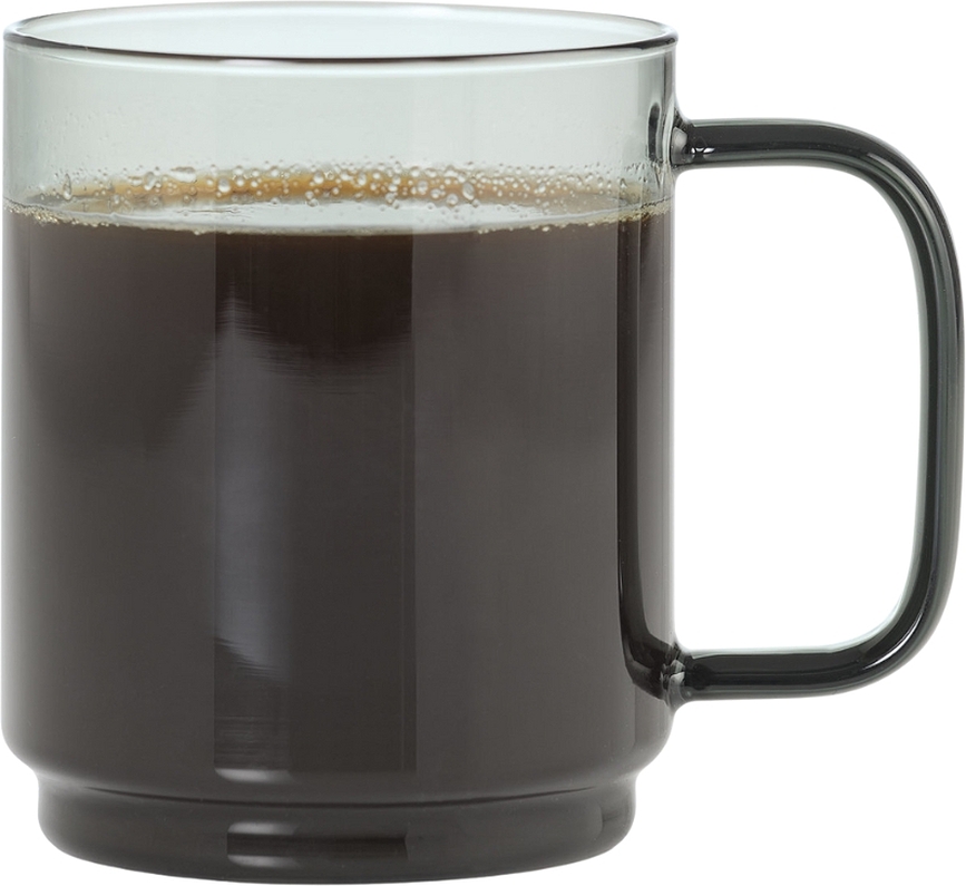 Vaso Impact 500 ml, transparente, gris