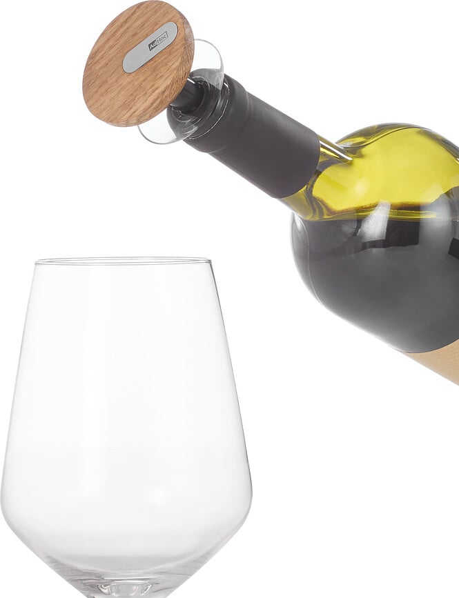 Vertedor con tapón CasQ, 2 en 1