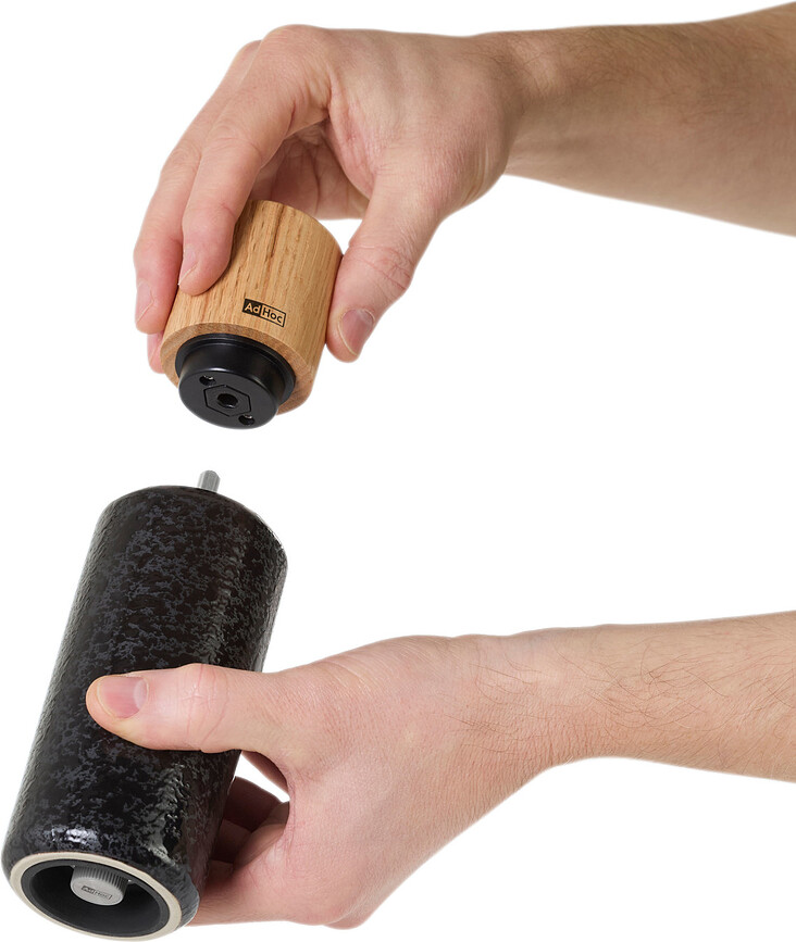 Yara Moulin à Sel ou à Poivre, noir