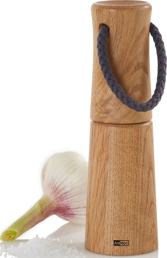 Yaso Moulin à sel ou à poivre, 20 cm, chêne foncé