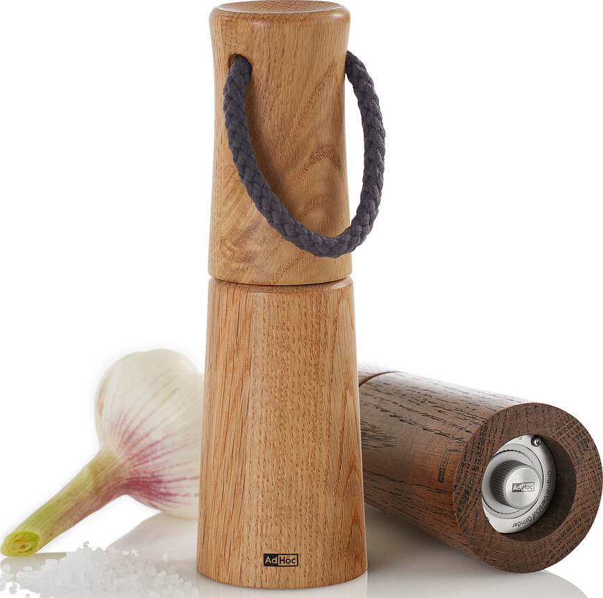 Yaso Μύλος για αλάτι ή πιπέρι, 20 cm, σκούρη δρυς