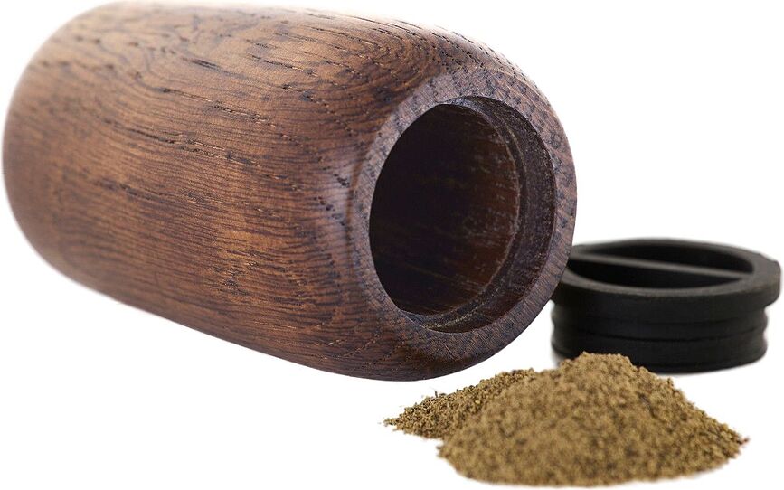 Yoko Salt or Pepper Shaker, dark oak