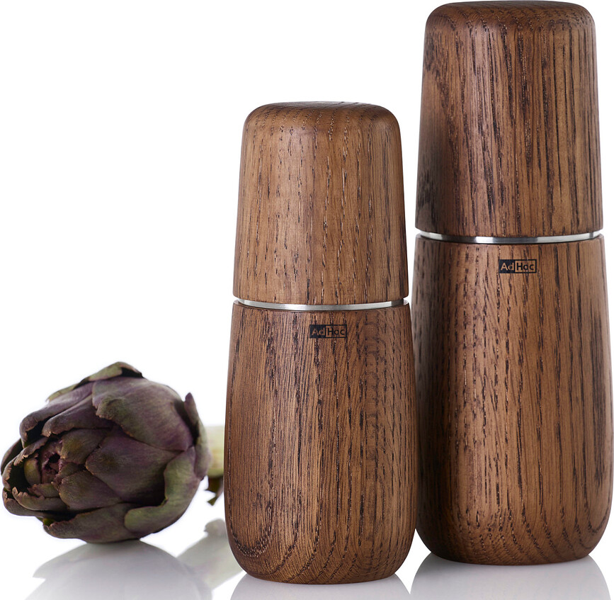 Yono L Mlinček za sol ali poper, svetel hrast