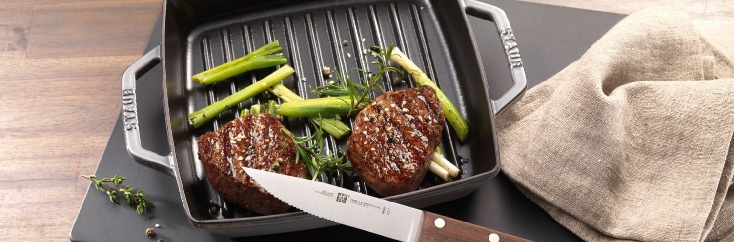 Staub : -15 %. Votre saison grillades en fonte