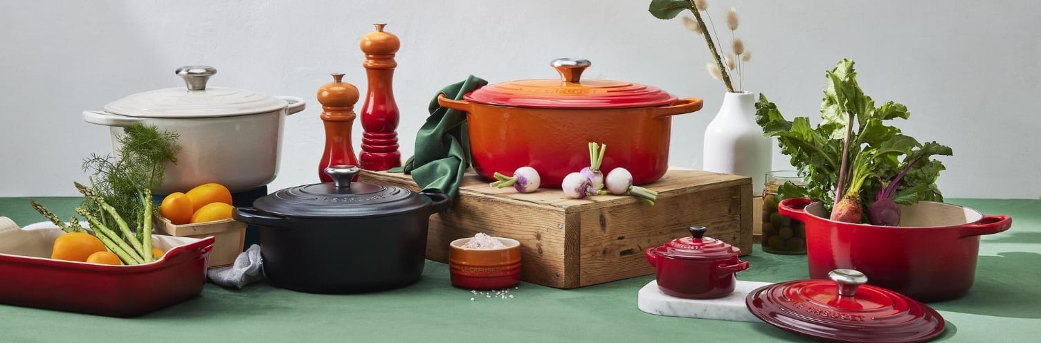 Le Creuset Winter Sale bis zu -50% auf Töpfe, Pfannen, Zubehör, die jahrelang halten!