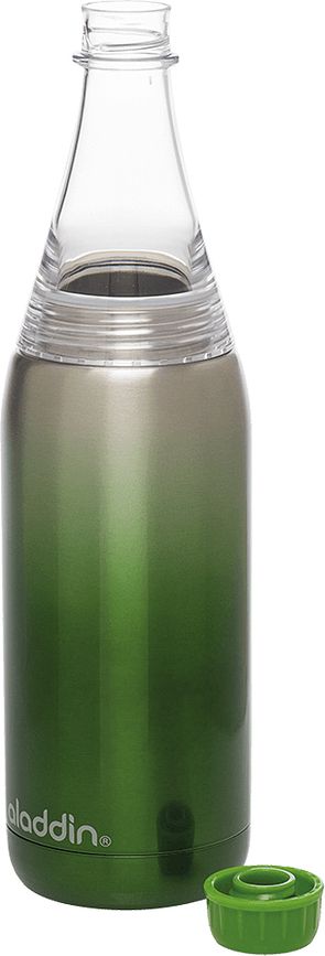 Fresco Twist&Go Bottle blue stainless steel