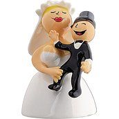 Abbracciami amore mio Wedding cake decoration porcelain figurine