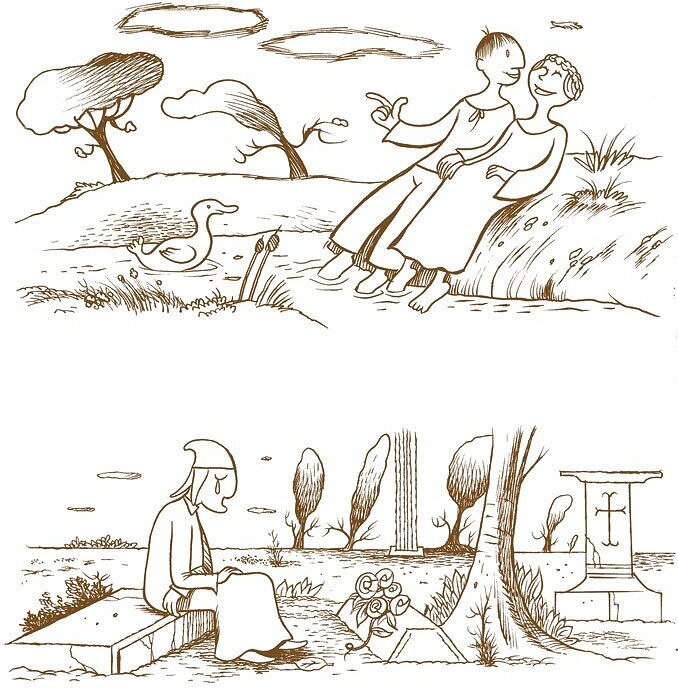 Caronte & Minosse Figurines, en porcelaine