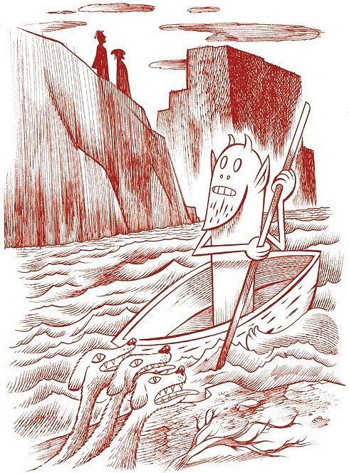 Caronte & Minosse Φιγούρες, πορσελάνινες