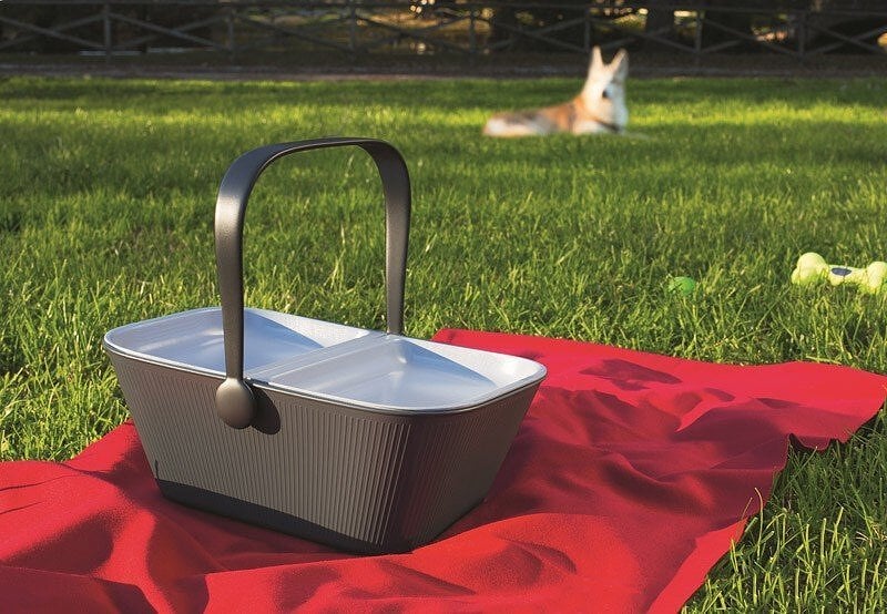 Transportín para mascotas PetNic, verde