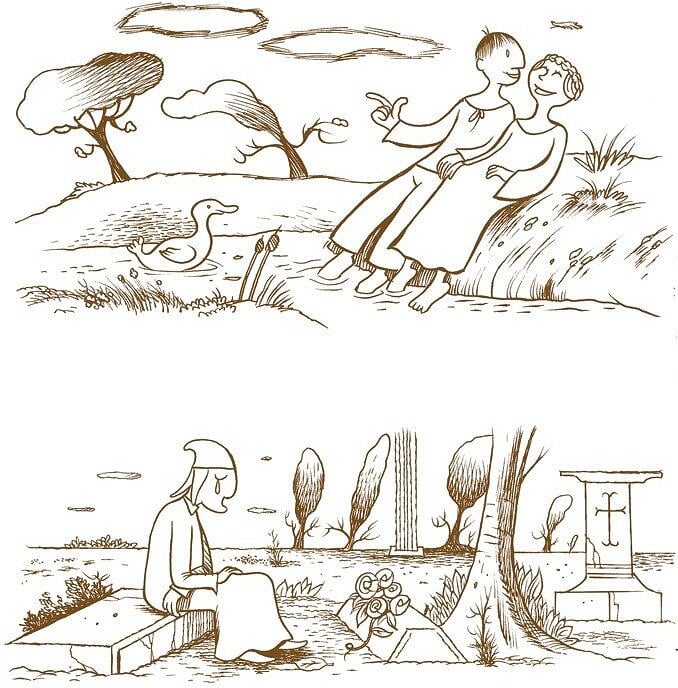 Paolo e Francesca & Beatrice Figurice porculanske Set od 3 dijela