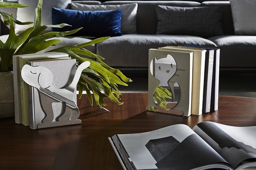 Sujetalibros de acero Vigo