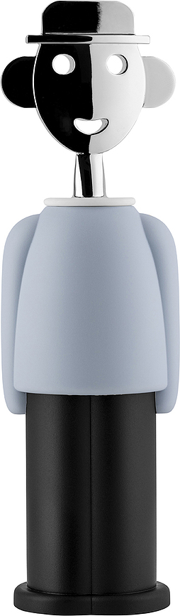 Alessandro M Odpirač za steklenice, svetlo moder