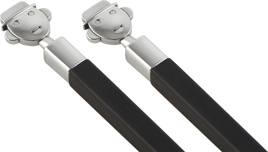 Alessandro M Palčke za suši s stojalom, 3-delni set