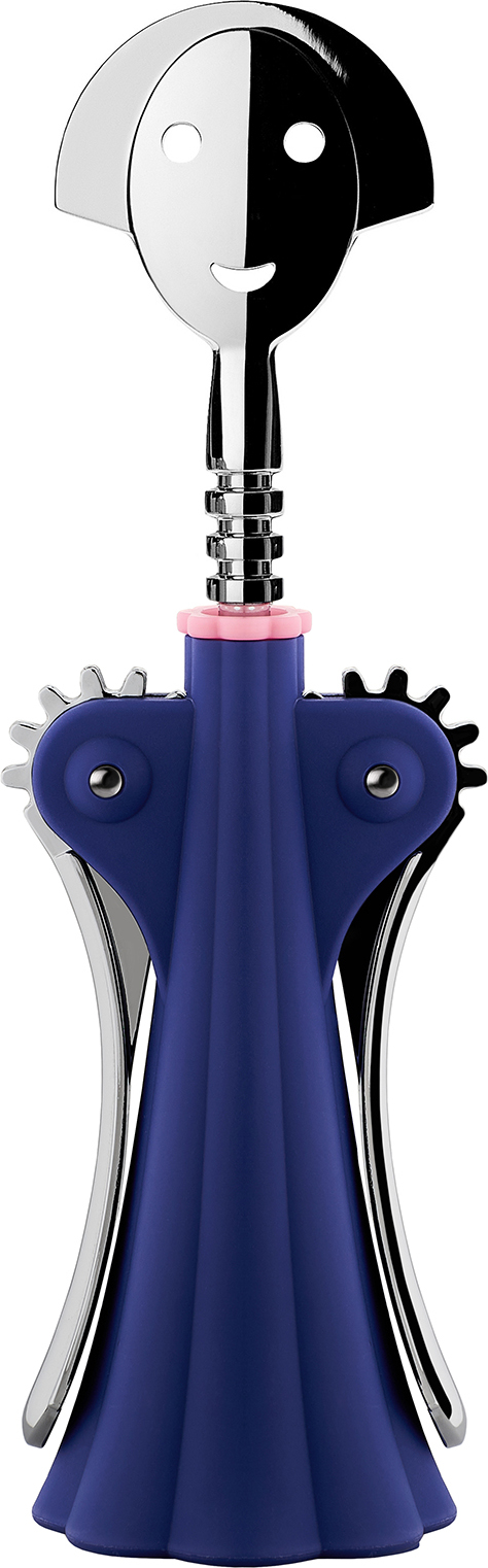 Alessi Anna G Korkenzieher marineblau