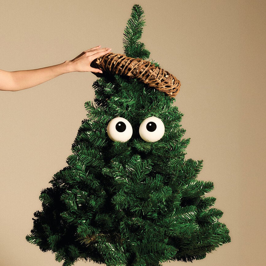 Alessi Holly Božićne Kuglice motiv očiju 2 kom.