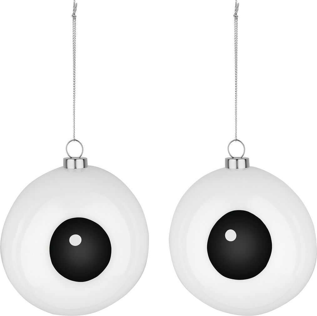 Alessi Carol Christbaumkugeln Augen, 2 St.