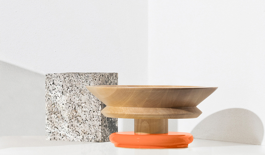 Alessi ES15 Corbeille à fruits, orange