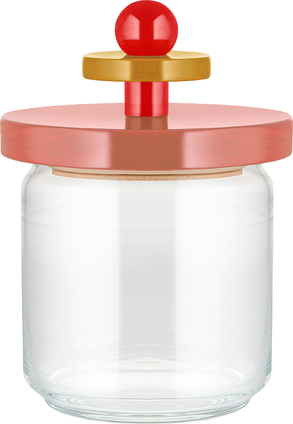 Alessi ES16 Kozarec s hermetičnim pokrovom, 0,75 l, roza