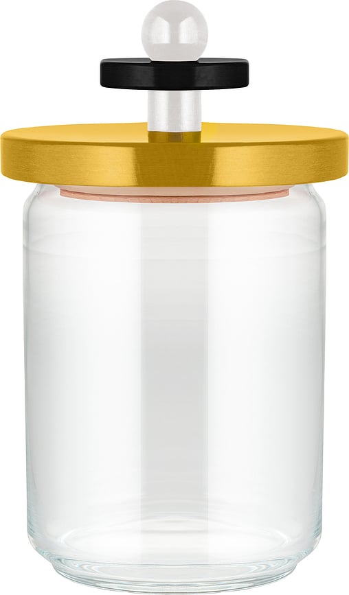 Alessi ES16 Kozarec s hermetičnim pokrovom, 1 l, rumen