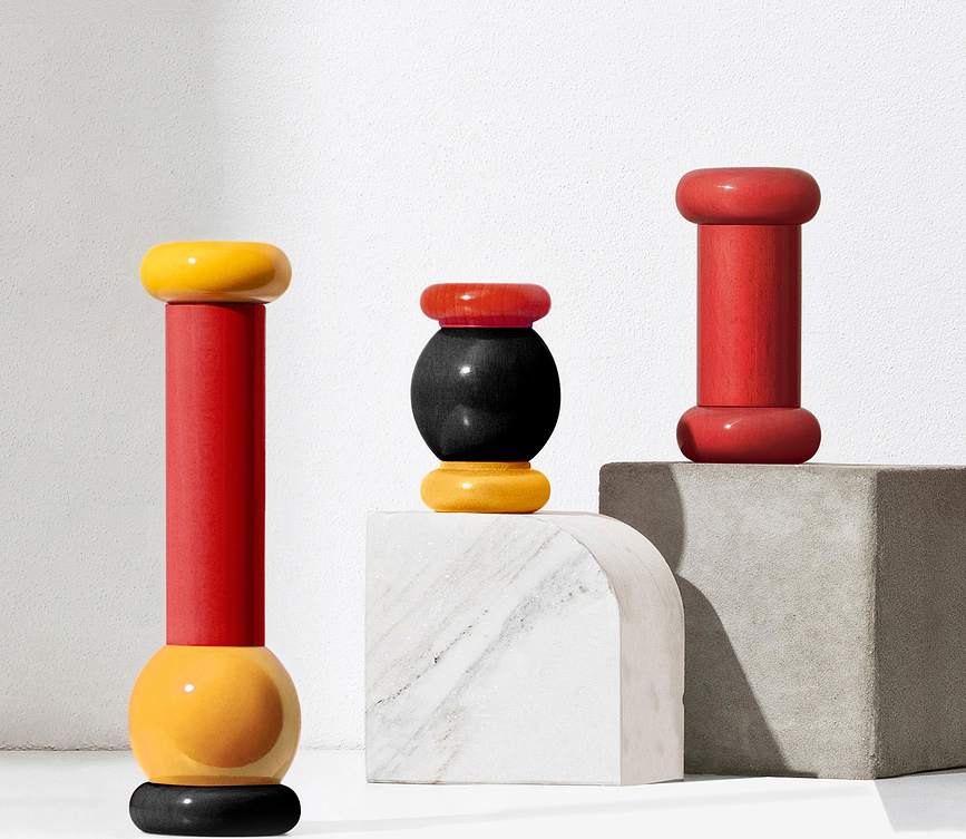 Alessi ES19 Moulin à Épices, rose