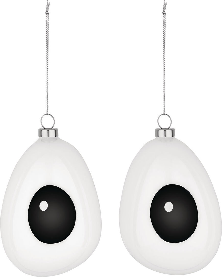 Glaskugeln Alessi Holly Christbaumkugeln Augen, 2 St.